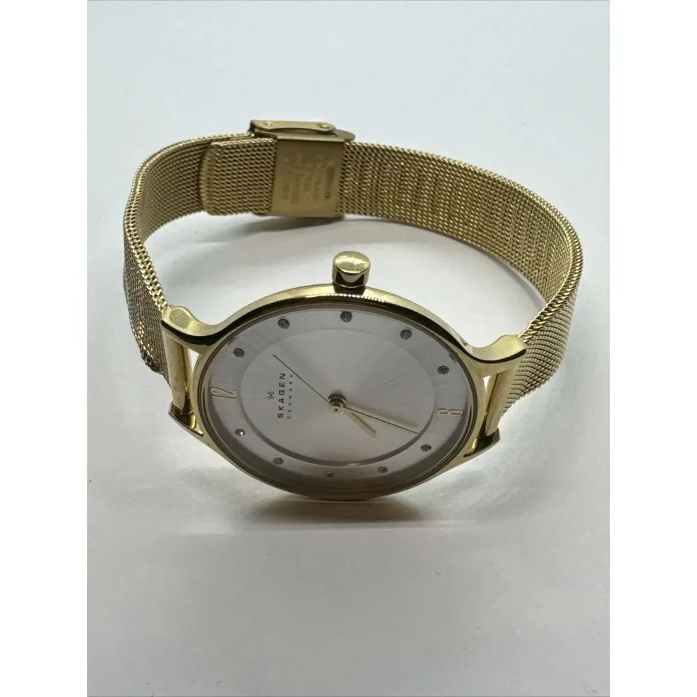 Skagen Anita Lille SKW2150 Women's Gold-Tone Stainless Steel Analog Watch JNA899